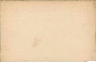 Carta postal universal — Grande Bretanha e Irlanda — selo de 1 penny — Verso