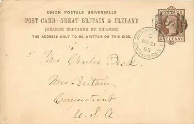 Constanța - Editor desconhecido — carta postal britânica