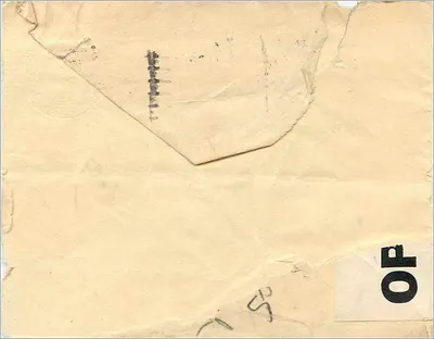 Karta pocztowa lotnicza — sprawdzenie — wysłana do Pani Lrene Cropper, Nowy Jork — datowana 14 października 1942 — Rewers