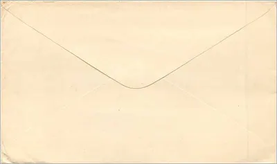 पोस्टल लिफाफा — हरा मुद्रांक 'ऑस्ट्रेलियन एक्सप्रेस' — मार्किंग 'W.I.' — पीछे
