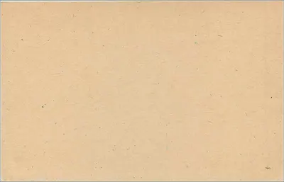 Carta postal britânica — selo de 2d laranja — frente e verso vazios — Verso