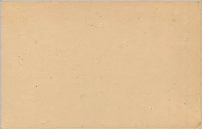 Carta postal de resposta — Grã-Bretanha — editor não visível — Verso
