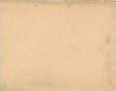 Britische Ansichtskarte — 3½ Pence-Stempel (Porträt von George V) — Verlag nicht sichtbar — Rückseite