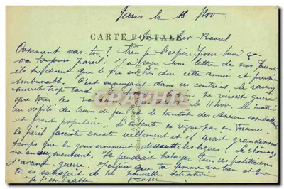 Paris — A Ponte do Metropolitano de Passy — A.L. n°236 — Verso