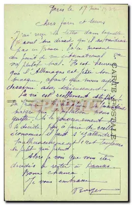 Paryż (1er) — Pałac Sprawiedliwości i Konciergeria — J. H. wydawca, nr 406 — Rewers