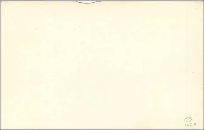 Opłacona kartka odpowiedzi — Saint-Haït — 30 stycznia 1958 — Rewers