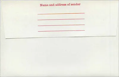 Britische Briefmarke — rote 4-Pence-Marke mit Profil der Königin Victoria — ohne gedruckten Text — Rückseite