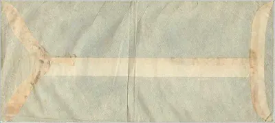 Karta pocztowa do adresata Nobel-Dynamite Trust Company, Londyn — franczyza 1 shilling — Rewers