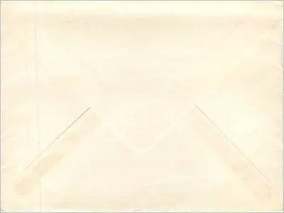 Karta pocztowa wysłana z Myers, N.Y. — 18 grudnia 1941 — znak pocztowy Martha Washington 1½ cent — Rewers