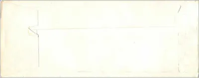 San Juan — Envelope com selo americano — editor não visível — Verso