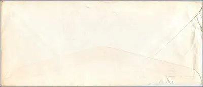 San Juan, Porto Rico — Envelope da Hotel Corporation of America — 21 novembro 1960 — Verso