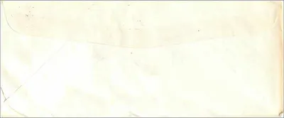 Envelope postal — Reinhold Publishing Corporation, New York — destinado a um professor da Cornell University, Ithaca, New York — Verso