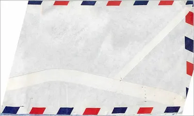 San Juan — Carta aérea para Ithaca, Nova York — Correo Aéreo — Verso