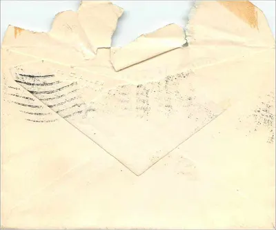Auburn, Nova Iorque — envelope postal datada de dezembro de 1908 — selo de 2 centavos de Washington — Verso