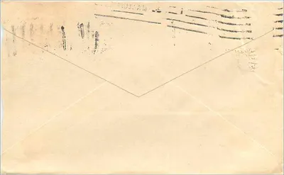 Carta postal enviada para Miss Myrtis J. Thayer em Montclair, N.J. — Cortland, N.Y. — Carimbo de 2 centavos Washington — datada 27 outubro 1905 — Verso
