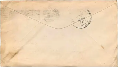 Lester, Nova Iorque — Envelope postal datada de janeiro de 1912 — Editor não visível — Verso