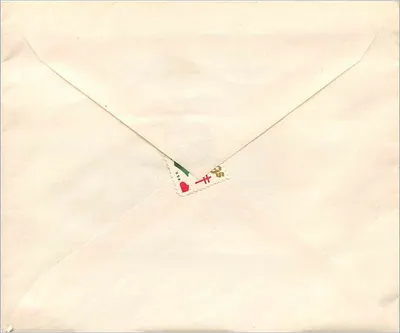 King Ferry, N.Y. — Enveloppe avec timbre 2 cents et adresse manuscrite — Éditeur non visible — Rewers