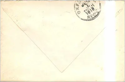 Binghamton, NY — Carta para o Sr. Almont L. Robinson — Chen Co. — Verso