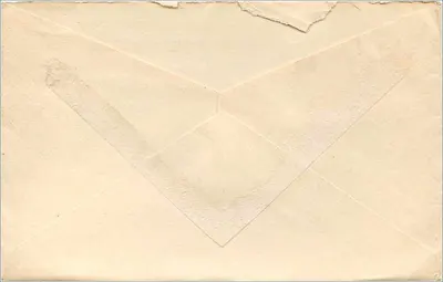 Belvidere, Illinois — carta datada de agosto de 1915 — selo de 2 centavos George Washington — Verso