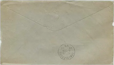 Burlington — 1908 — C.H. Burke, Sc. Converse Hall — Verso