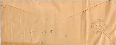 Concord — 1906 — Selos Postais dos Estados Unidos 1c — Verso