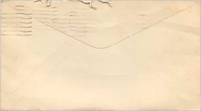 Geneva, N.Y. — Enveloppe avec timbre et cachet postal — The Ontario Adjusting Association — Verso