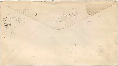 Carte postale de Canandaigua, New York — The Ontario Adjusting Association — timbre 2 cents USA — Verso