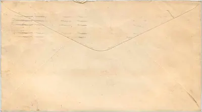 Carta postal com selo americano — Canandaigua, Nova York — 4 de janeiro de 1926 — Verso
