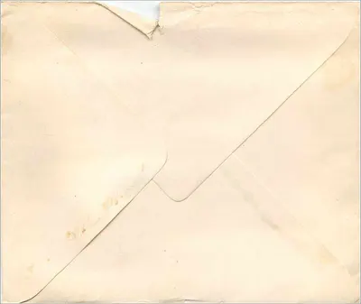 Carta postal destinada a Miss Hattie Dagle em Kings Ferry, Cayuga Co. — Editor não visível, selo de 1½ centavo de Martha Washington — Verso