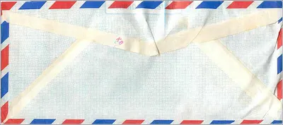 Sri Lanka — Envelope aéreo — Air Mail Paravion — Verso