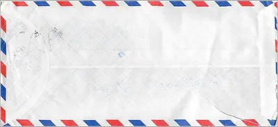 Karta pocztowa lotnicza — Taipei, Tajwan — Republika Chińska — 1981 — Rewers