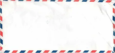 Envelope aéreo — Taipei, Taiwan — República da China — selo de 18 ienes — Verso