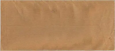 Envelope aéreo para os Estados Unidos — selos da Índia — Verso