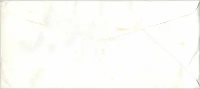 Seyul'un hava kartpostalı — Seyul Ulusal Üniversitesi — Iowa Üniversitesi, ABD'ye gönderilmiş — Arka yüz
