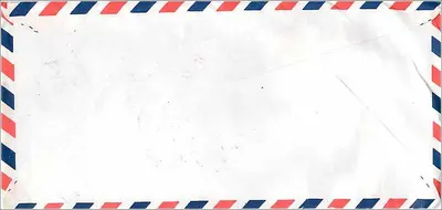 Envelope aéreo — Tainan, Taiwan — YU LIANG — Verso