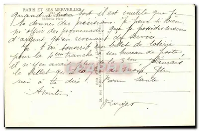 Place de la République — Paryż — Wydawca Guy, n° 916 — Rewers