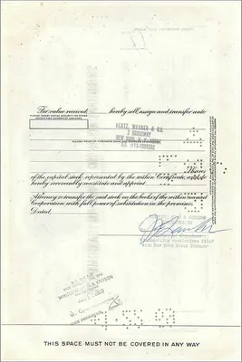 Akcja Great Atlantic & Pacific Tea Company — 100 akcji — wydawca: American Guaranty Trust Company — Rewers