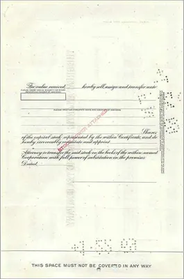 Akcja Great Atlantic & Pacific Tea Company — 7 akcji — wydawca: Morgan Guaranty Trust Company — Rewers