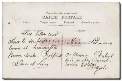 Child in Naval Uniform — Token of Friendship — BIF n°522 — Back