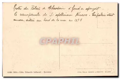 Ravenna - Pałac Teodorika — wydawca Edoardo Salbaroli, n° 41084 — Rewers