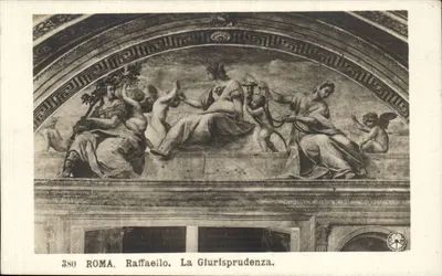 Rzym — Raffaello. La Giurisprudenza — NPG