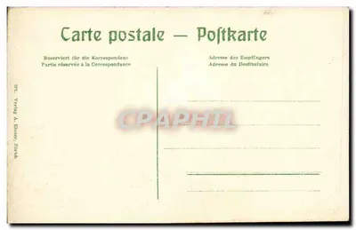 Rapperswil — Neu Jonastrasse com poste — editor A. Ebsner, Zurique — Verso