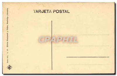 Salão dos Embaixadores — Alhambra — Granada — Edição Knackstedt y Náder, série 485, n° 30 — Verso