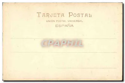 Alhambra: Wewnętrzna część i ajimez Wieży Cautiva — Kolekcja Granadina, Nr 124 — Francisco Román Fernández, Granada — Rewers