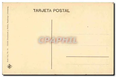 Granada. Alhambra — Tocador de la Reyna — Wydawnictwo Knackstedt & Nábor, seria 455, nr 50 — Rewers