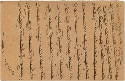 Gwalior — indyjska kartka pocztowa z znakiem i znakiem wysyłki — wydawca India Postage — Rewers