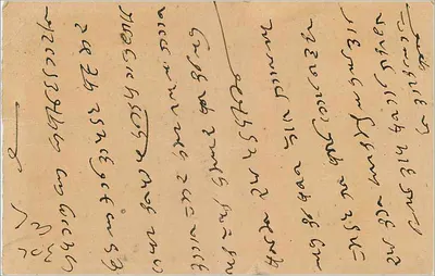 Karta pocztowa indyjska — Delhi, 15 listopada 1918 — wydawca nieznany — Rewers