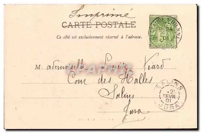 St-ClAUDE - Faubourg Marcel - La Biennne — Toursise Haut-Jura — Rewers