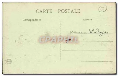 Lons-le-Saunier — Vista Geral — B.F. Paris 2078 — Verso