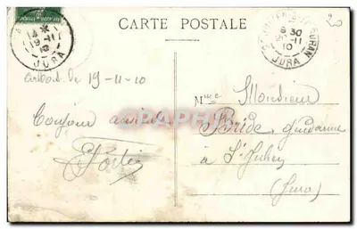 Arbois — Ogólny widok z Ermitażu — Wydawnictwo Durand — Rewers